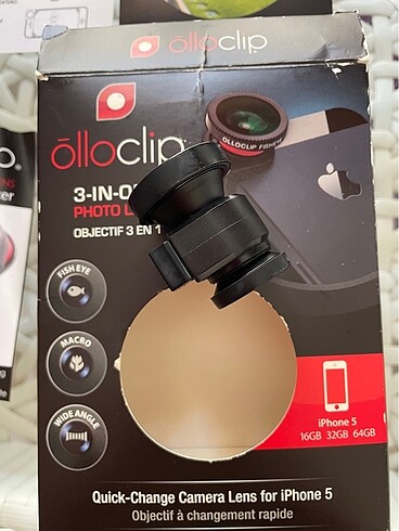 Olla clip Iphone 5 lens - Görsel 4