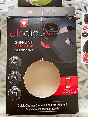 Olla clip Iphone 5 lens - Görsel 3