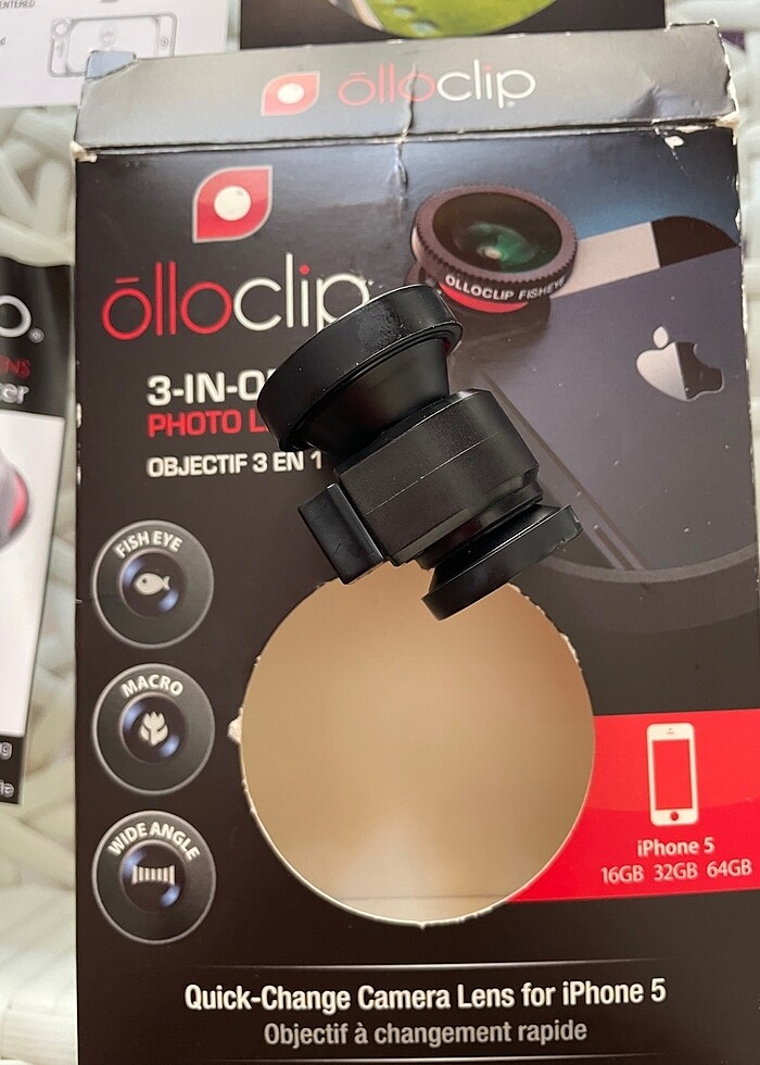 Olla clip Iphone 5 lens - Görsel 4