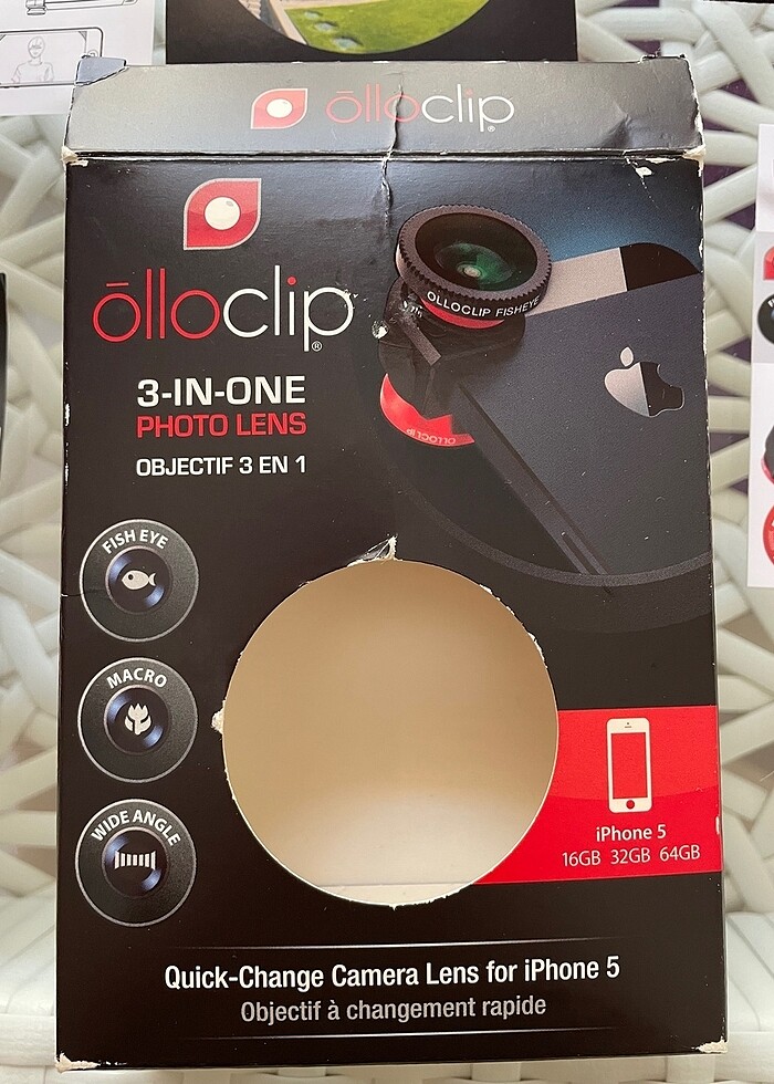 Olla clip Iphone 5 lens - Görsel 3