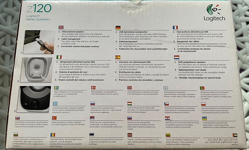 Logitech Streo Hoparlör Z120 - Görsel 10