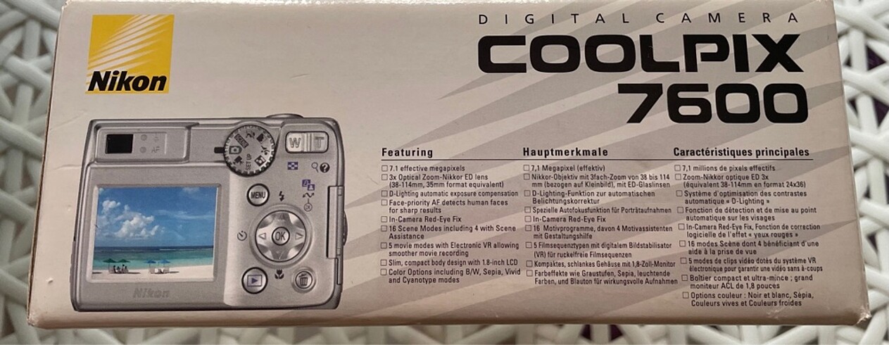 Nikon Coolpix 7600 Fotoğraf Makinesi - Görsel 5