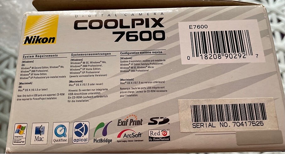 Nikon Coolpix 7600 Fotoğraf Makinesi - Görsel 6