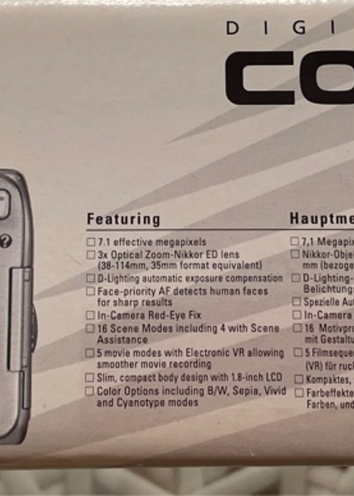 Nikon Coolpix 7600 Fotoğraf Makinesi - Görsel 5