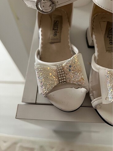 Çocuk abiye ayakkabı sandalet - Görsel 3