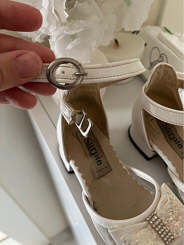 Çocuk abiye ayakkabı sandalet - Görsel 6