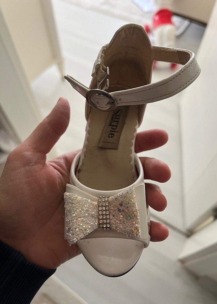 Çocuk abiye ayakkabı sandalet - Görsel 2