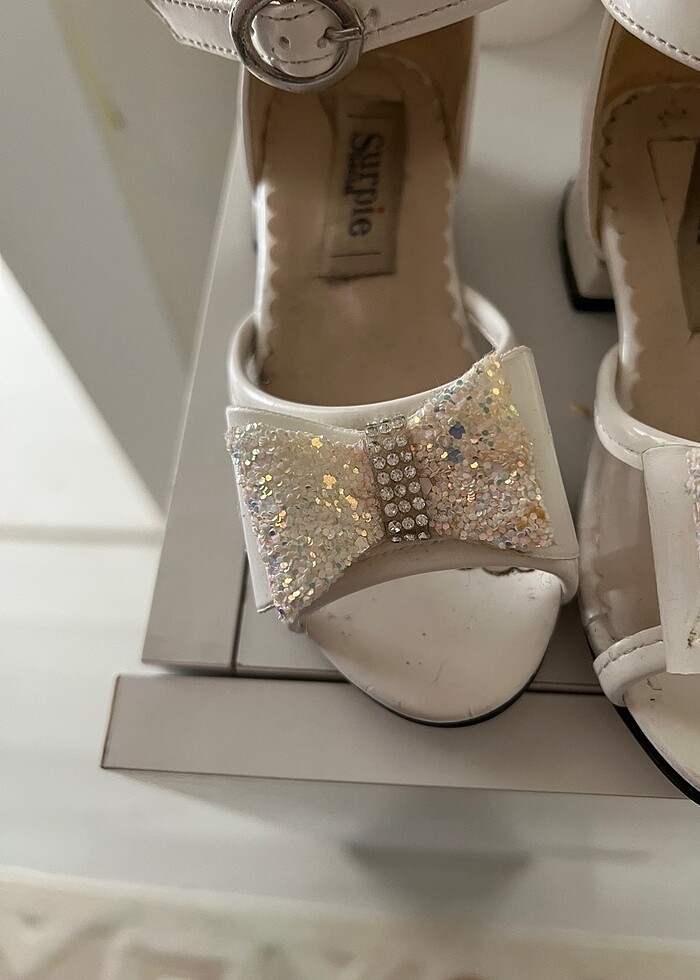 Çocuk abiye ayakkabı sandalet - Görsel 3