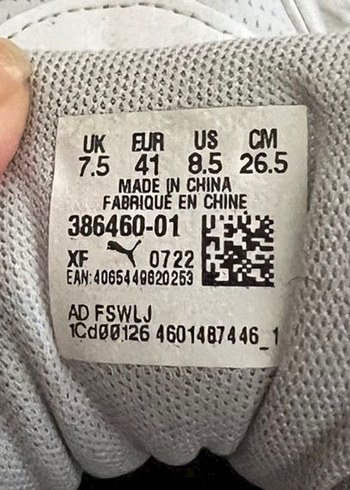 Orjinal Beyaz Gri Platform Sneakers - Görsel 4