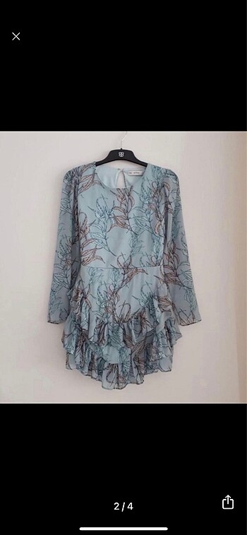 l Beden Zara mini elbise