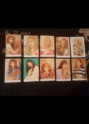 KPOP TWICE PREORDER OFFICIAL PHOTOCARD