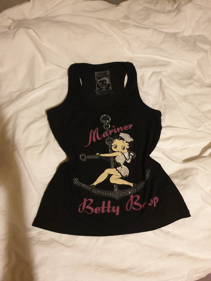 Betty Boop crop - Görsel 2