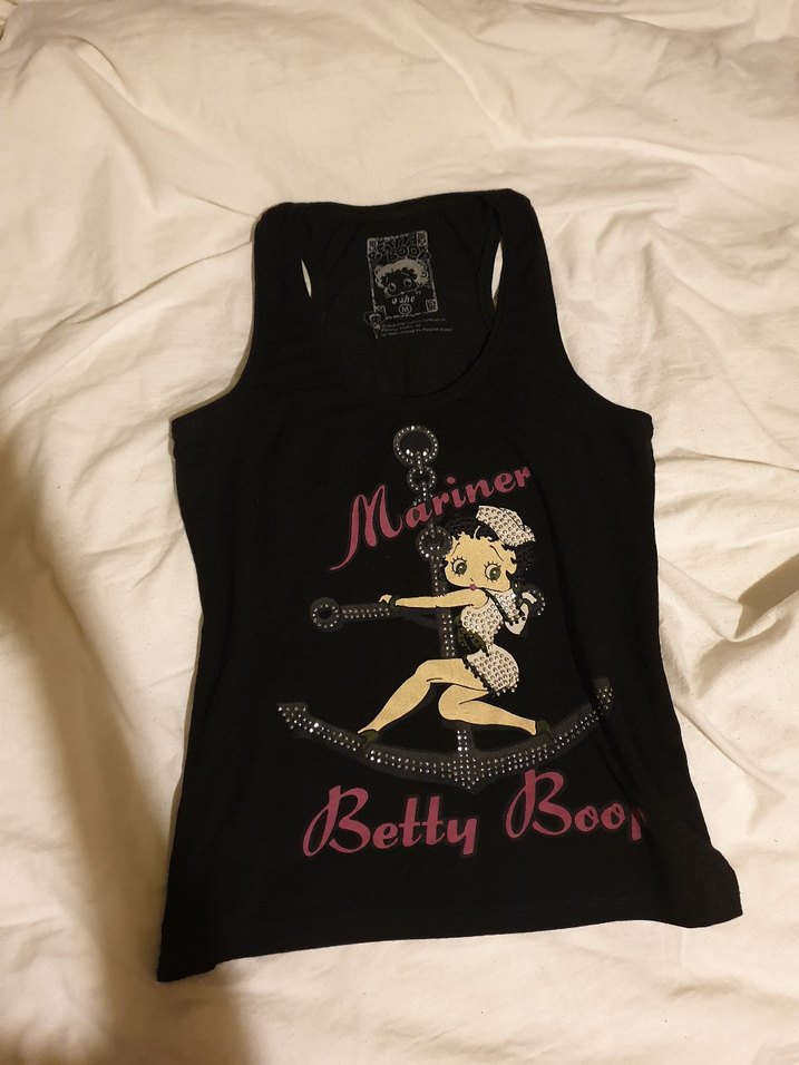 Betty Boop crop - Görsel 3