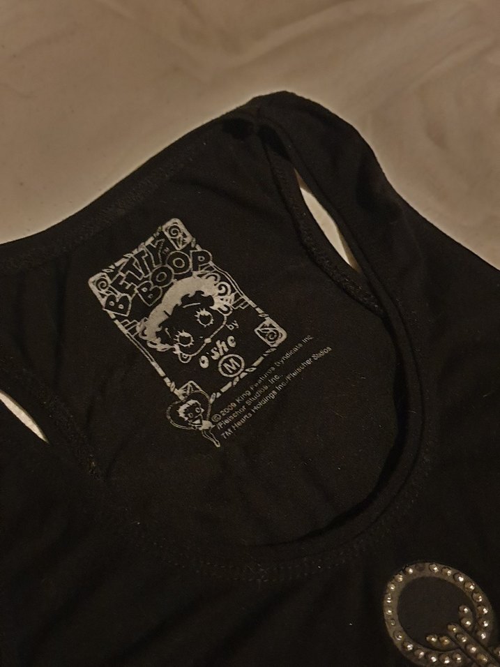 Betty Boop crop - Görsel 4