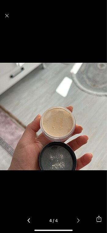 Hourglass Hourglass transparan pudra mini