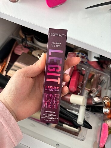 Huda beauty çift taraflı mascara