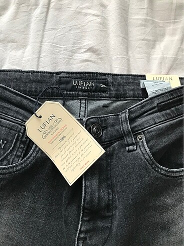 30 Beden gri Renk Lufian orjinal erkek jeans 30/30