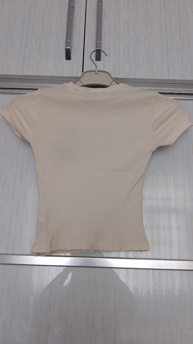 Dar Crop Tişört - Görsel 4