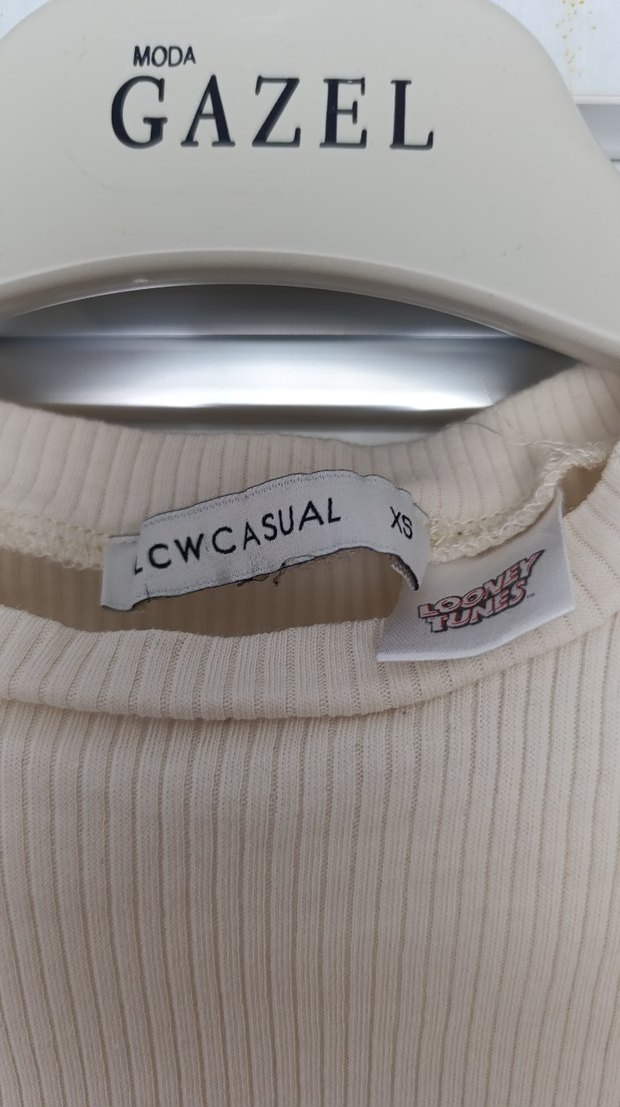 Dar Crop Tişört - Görsel 3