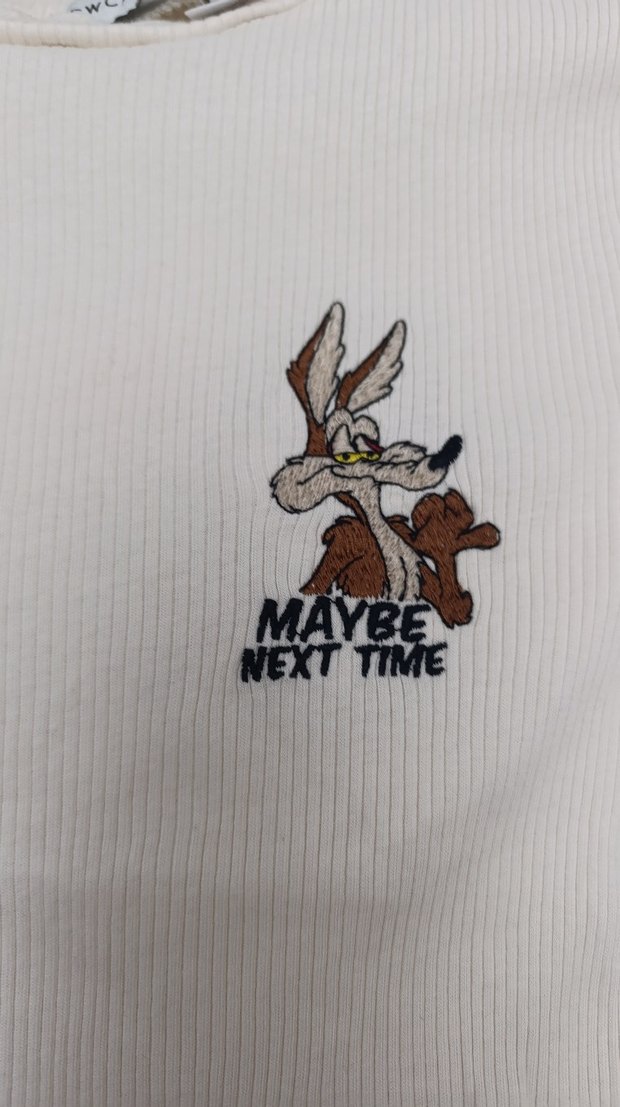 Dar Crop Tişört - Görsel 2