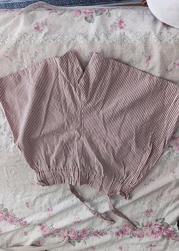 Çizgili Şort - Görsel 5