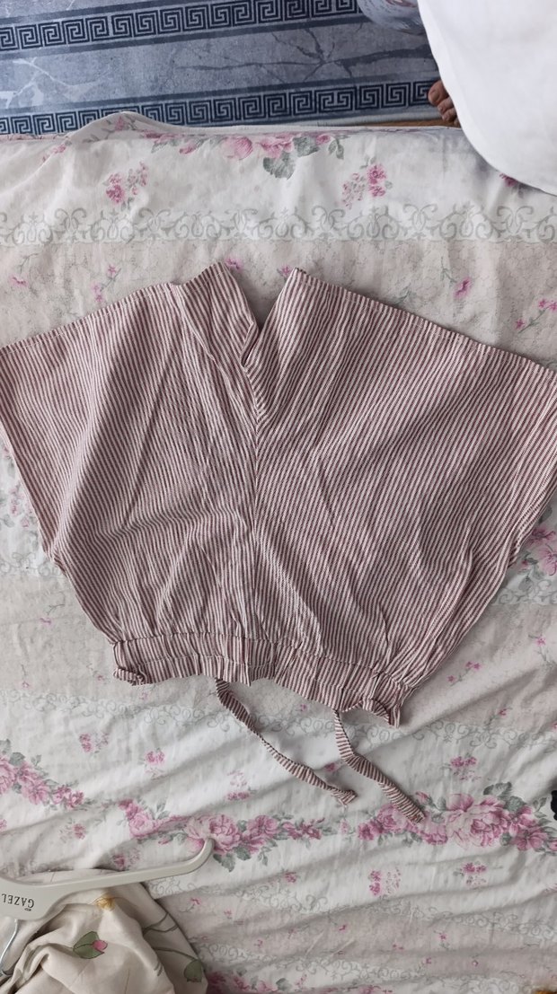 Çizgili Şort - Görsel 5