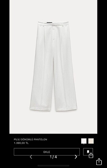 Zara keten pantolon