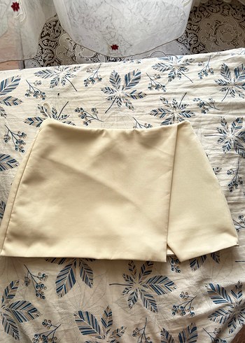 ZARA model yırtmaçlı mini etek