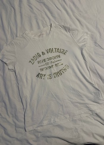 Zadig & Voltaire Beyaz T Shirt