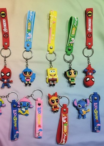 Renkli Avengers Pop Kültür Anahtarlık - Görsel 7