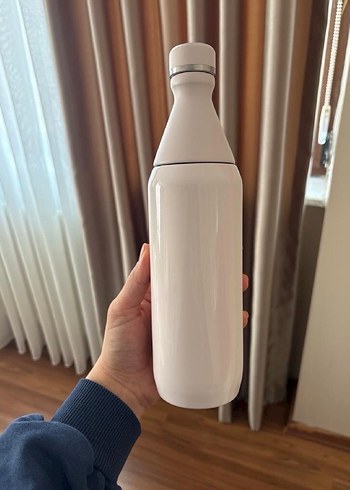 Stanley Beyaz Çelik Termos Şişe - Görsel 2