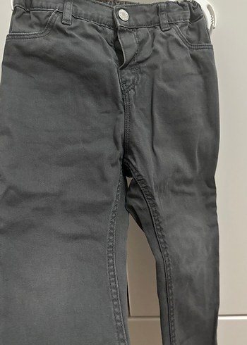 H&M Gri Erkek Çocuk Bol Kesim Denim Pantolon