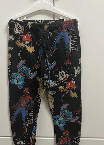 H&M Erkek Çocuk Siyah Baskılı Sweatshirt