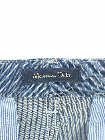 36 Beden lacivert Renk Massimo Dutti Düz Kesim %70 İndirimli.