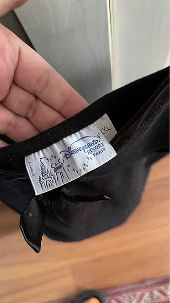 xxl Beden Disney marka siyah elbise
