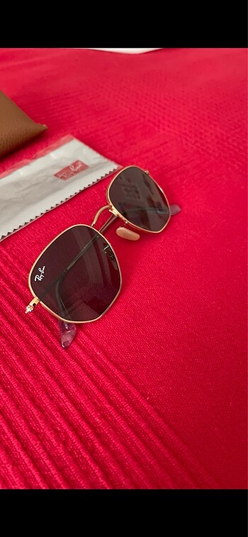  Beden Rayban Unisex Mavi camlı güneş gözlüğü