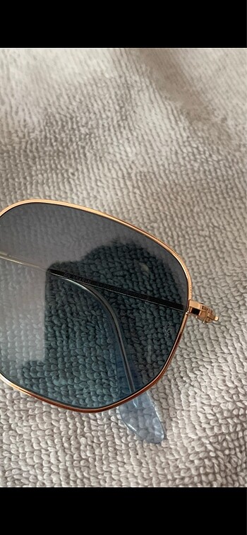  Beden mavi Renk Rayban Unisex Mavi camlı güneş gözlüğü
