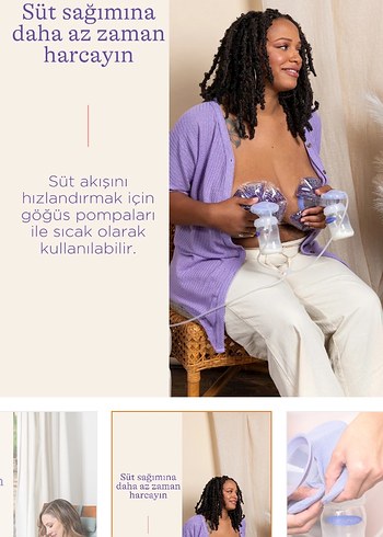 Lansinoh Sıcak & Soğuk Göğüs Terapisi Pedi - Görsel 6