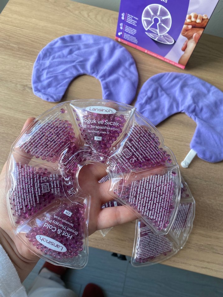 Lansinoh Sıcak & Soğuk Göğüs Terapisi Pedi - Görsel 3