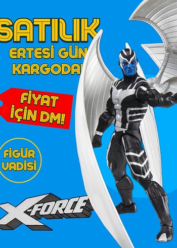 X-Force Mavi Kanatlı Aksiyon Figürü