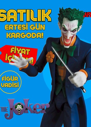 The Joker Aksiyon Figürü - Koyu Gri