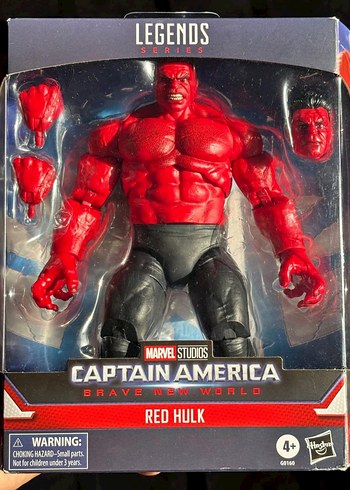 Marvel Kaptan Amerika Kırmızı Hulk Figürü