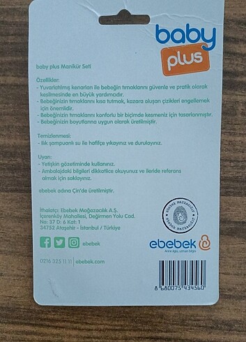 Diğer Bebek manikür seti