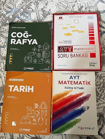 Coğrafya matematik tarih tyt ayt soru bankası