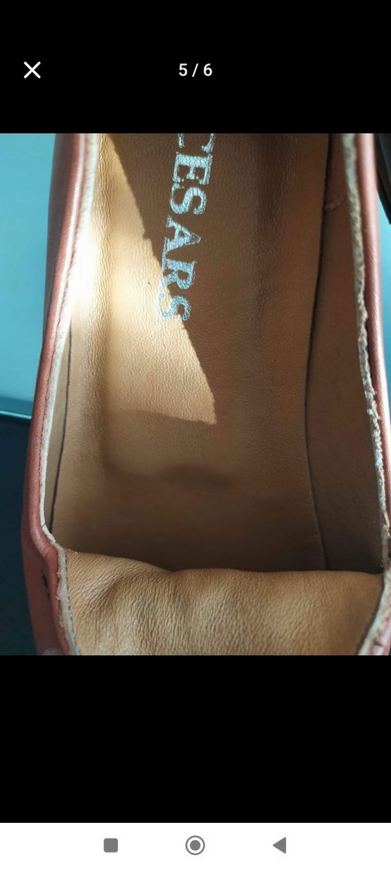 Cesars Kahverengi Deri Loafer — görsel 5/5