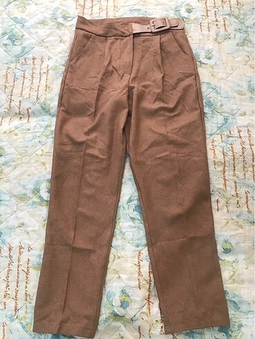 Camel kumaş pantolon