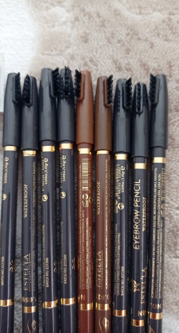 Kahverengi Suya Dayanıklı Kaş Kalemi - Görsel 2