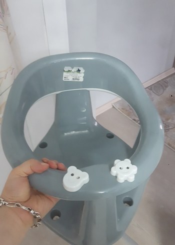 Gri Bebek Mama Sandalyesi Oturağı