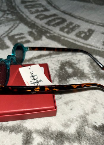 Şeffaf Turkuaz Kadın Gözlük - Danicl.lagget - Görsel 3