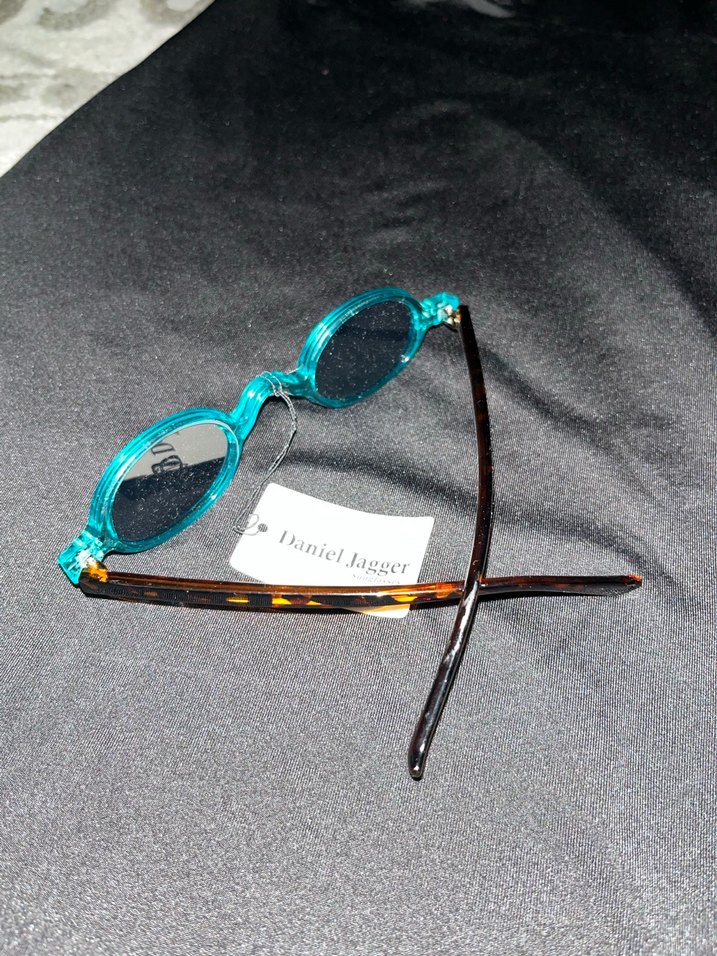 Şeffaf Turkuaz Kadın Gözlük - Danicl.lagget - Görsel 2